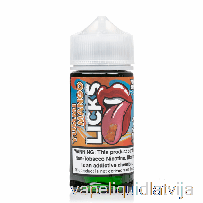 Salds Yummi Mango - Laiza Roll Upz - 100ml 0mg Vape šķidrums